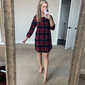 ❤️🖤 Soft Flannel Dress 🖤❤️